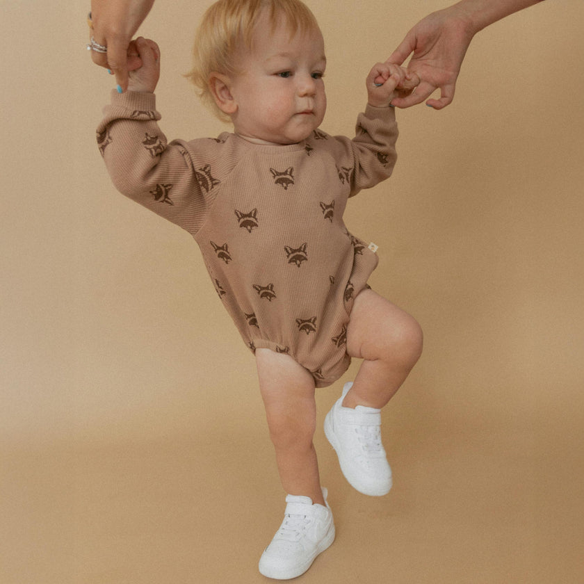 Organic Long Sleeve Bubble Romper