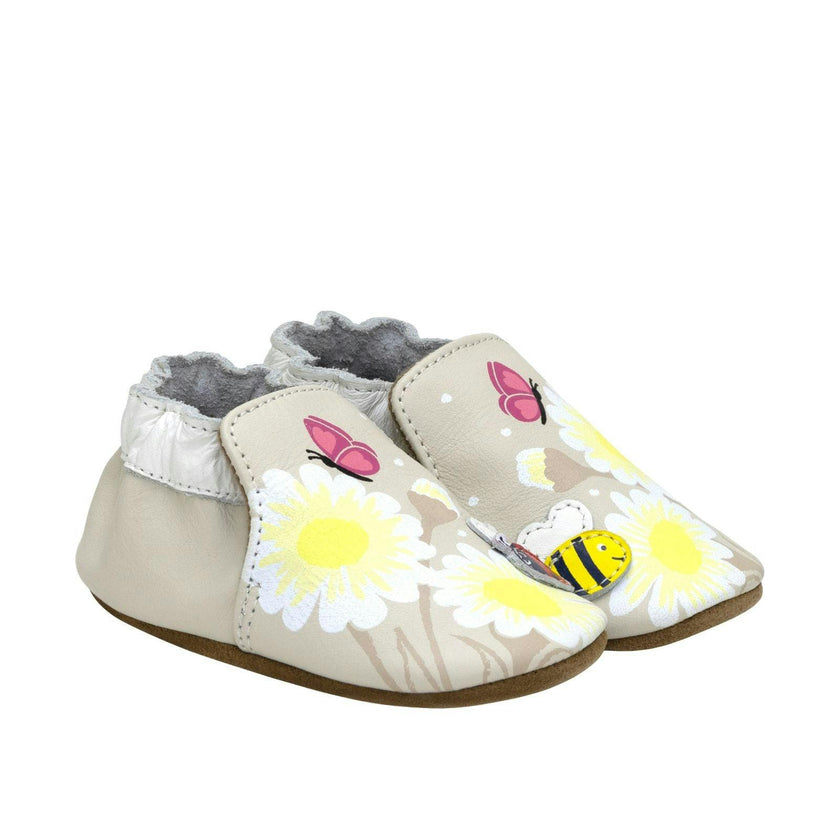 Love Bugs Soft Soles in Taupe