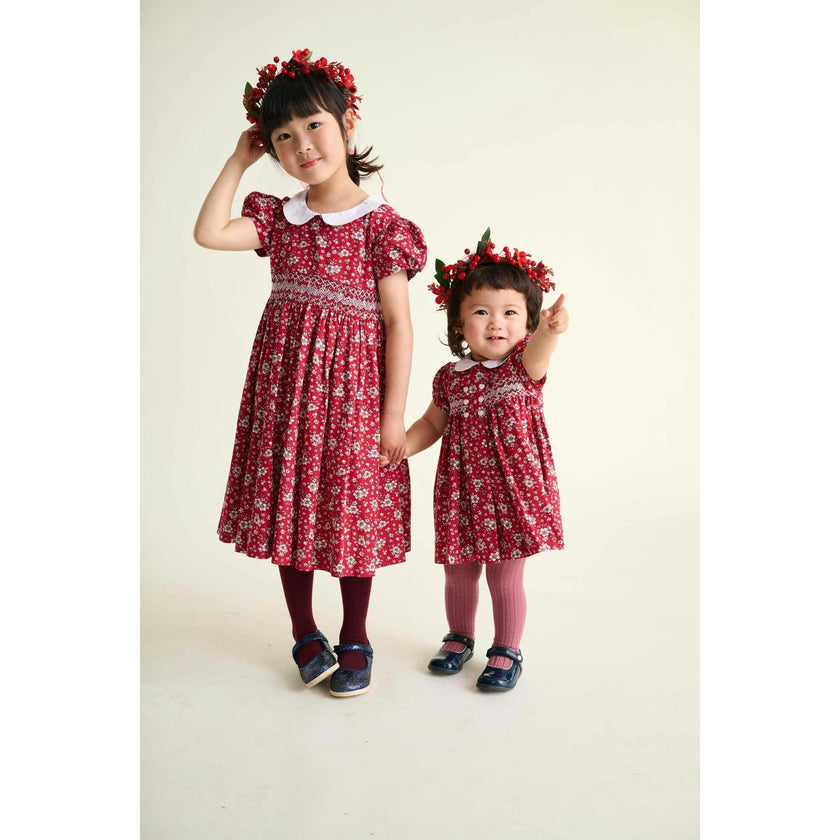 Smocked Girls Dress Magritte