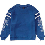 Sporty Sleeve Popover, Blue