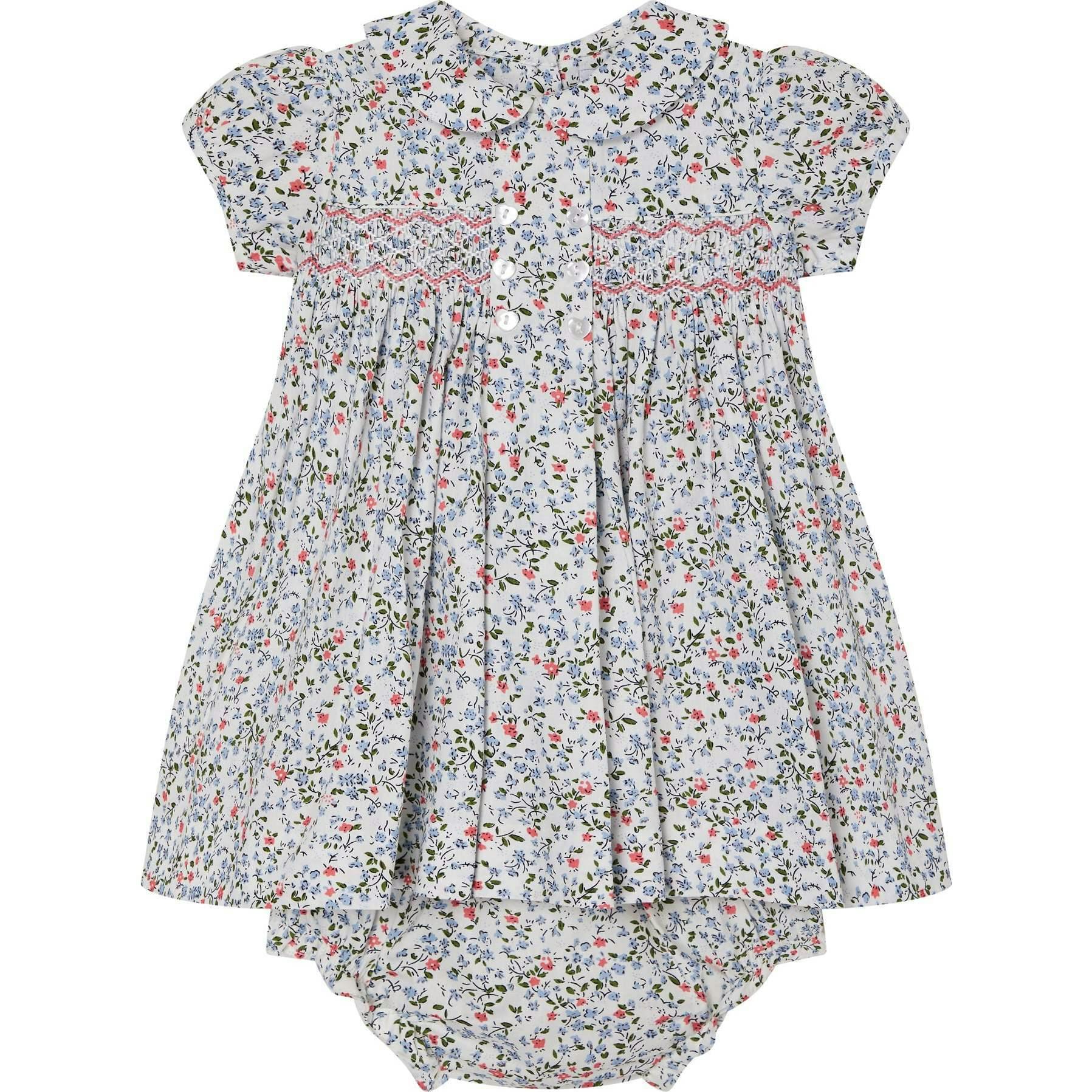 Hand-Smocked Baby Dress Susie