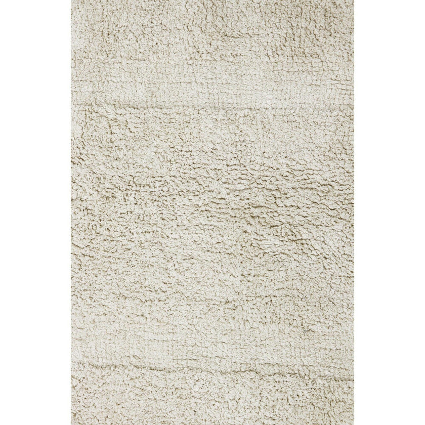 Washable Rug Bloom Natural, White