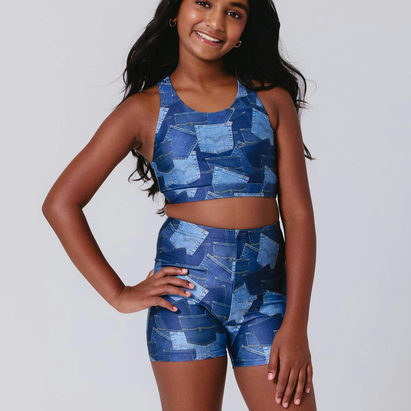 Girls Hi-Shine Sports Bra