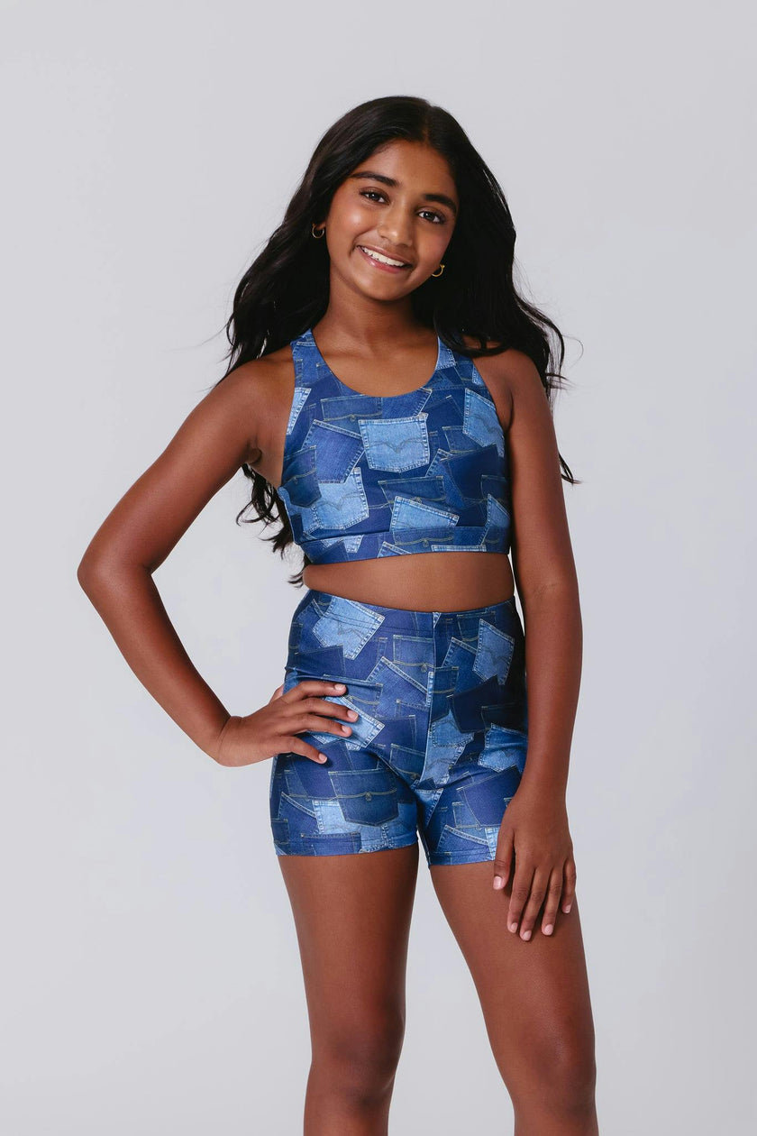 Girls Hi-Shine Sports Bra