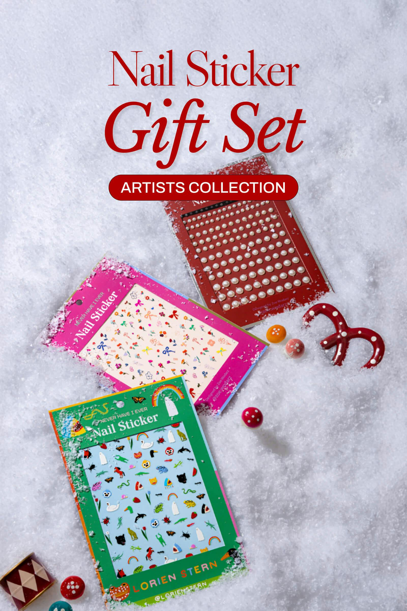 Nail Sticker Gift Set - Artists Collection
