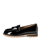 Francie Glossy Patent Leather Loafers
