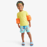Kids swim trunk in beach balls