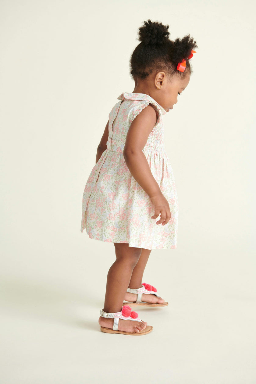 Hand-Smocked Baby Dress Tansy