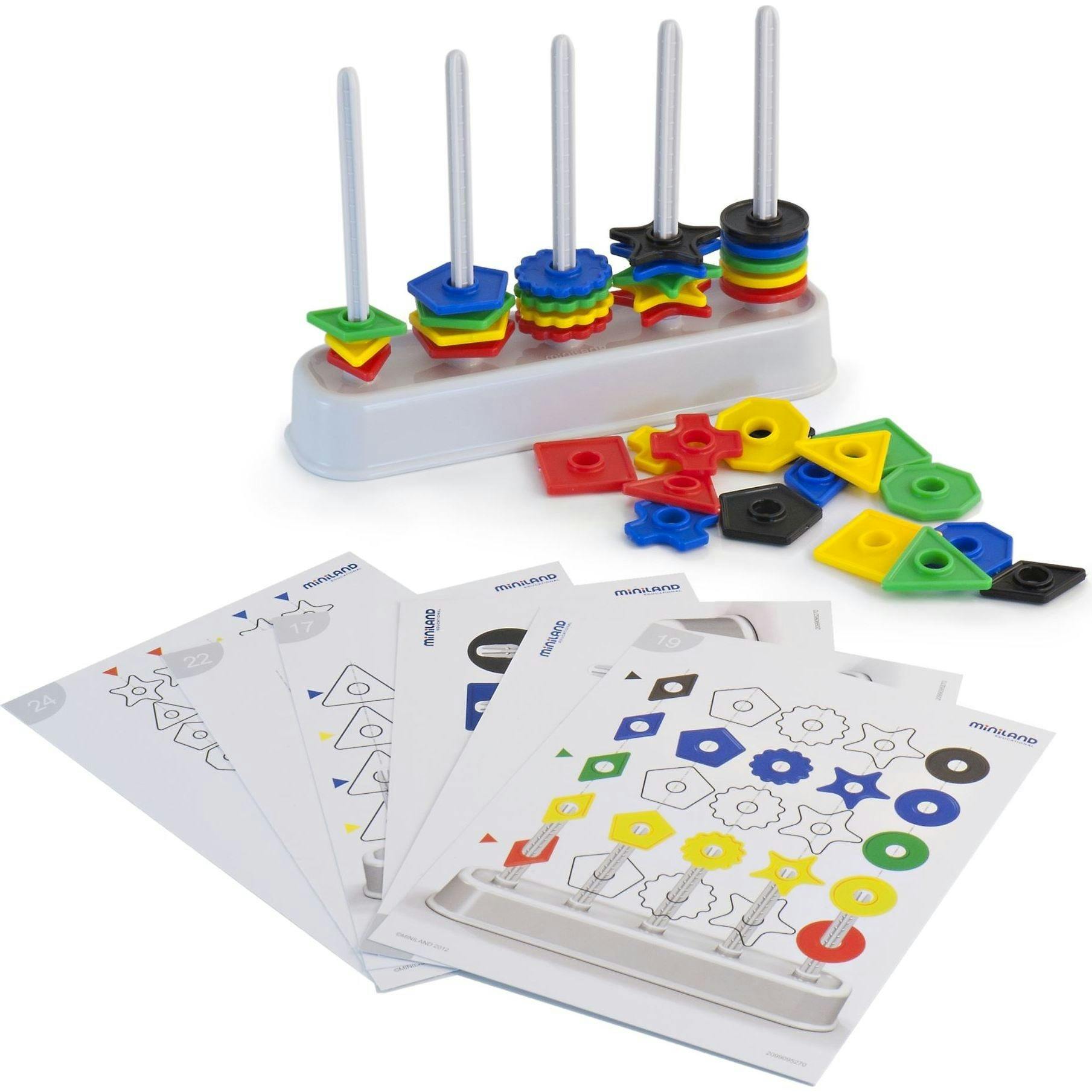 Abacolor Shapes 100 pieces