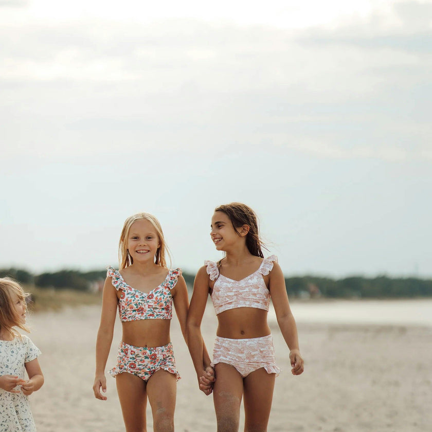 Ruffle 2 Piece Bikini | UPF + Recycled - In Bloom