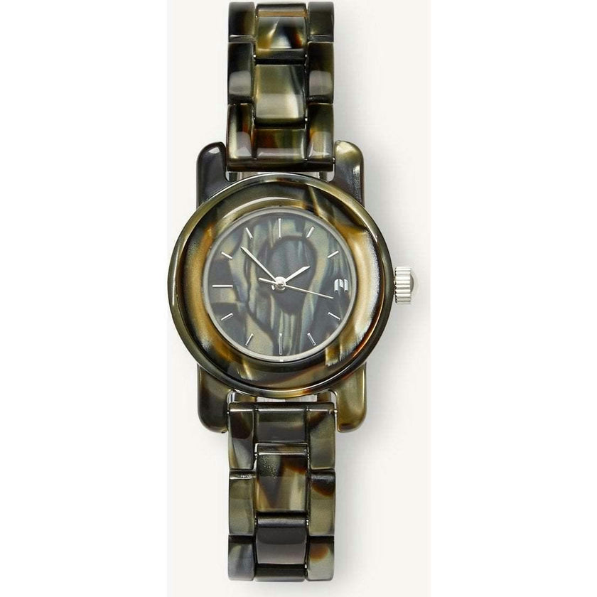 Mini Mono Watch in Midnight Horn