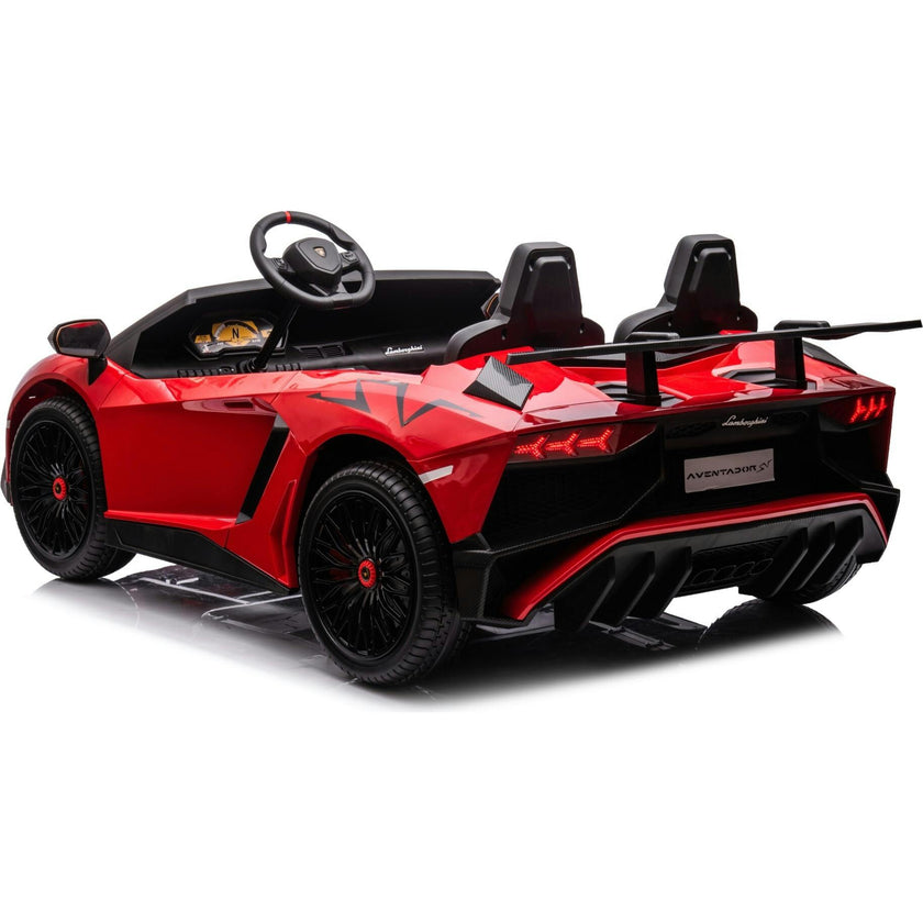 Officially Licensed Lamborghini Aventador 24V 2-Seater Ride-On