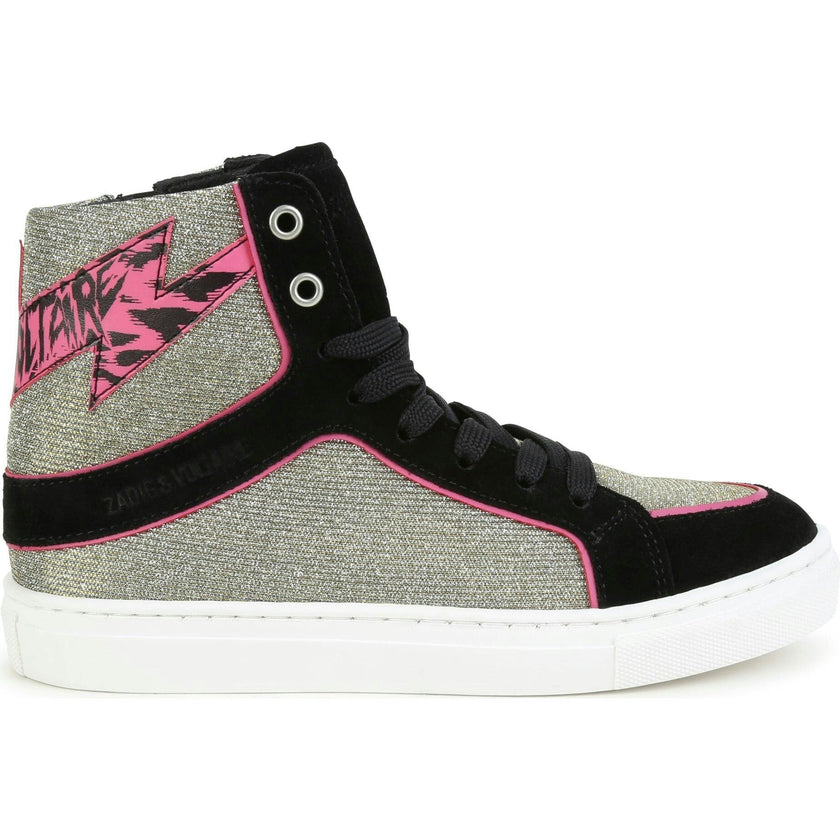 ZADIG & VOLTAIRE Iconic Flash High-Top Sneakers