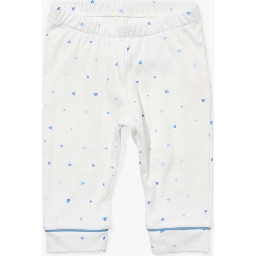 Andy Baby Legging, Blue Hearts