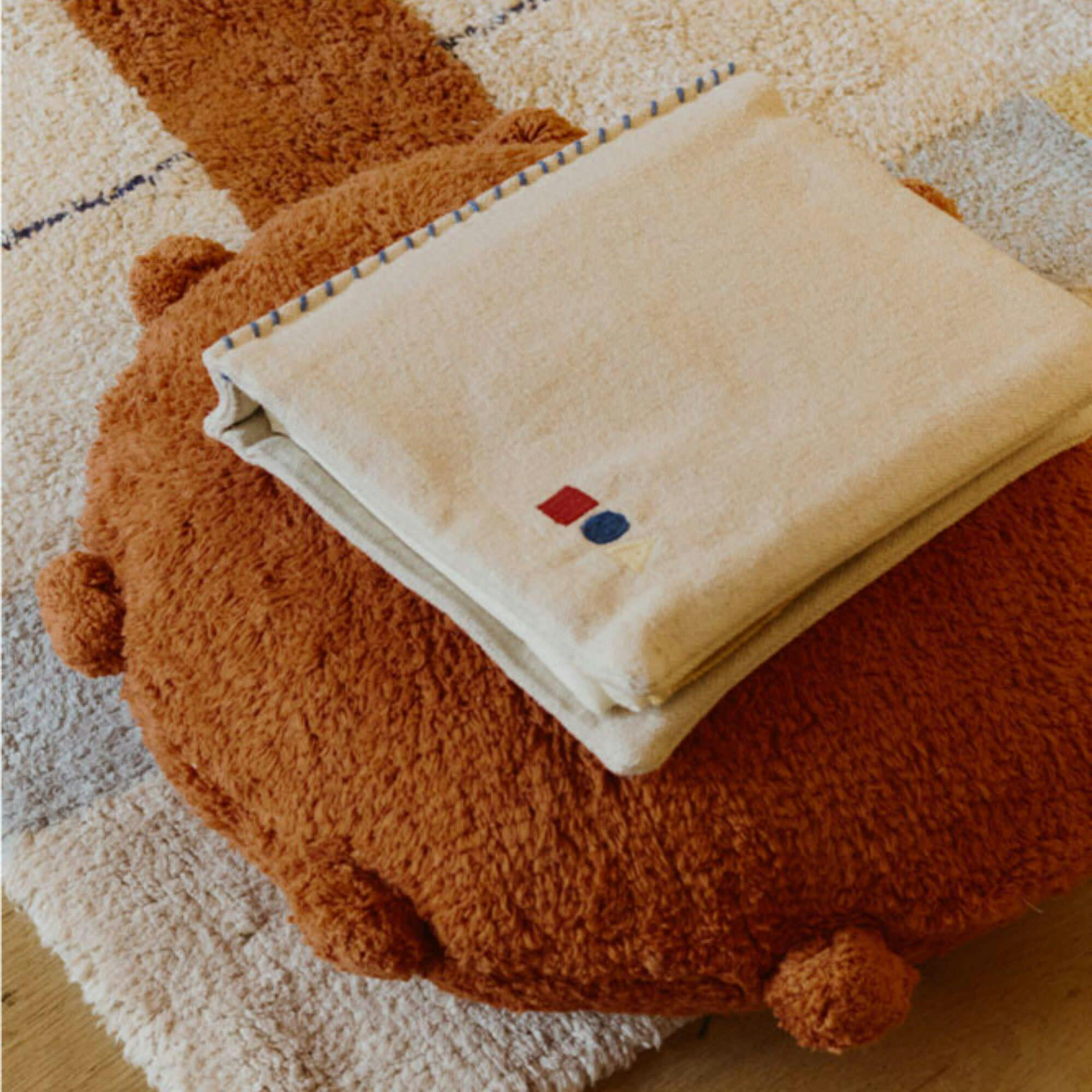 Floor Cushion Bubbly Terracota