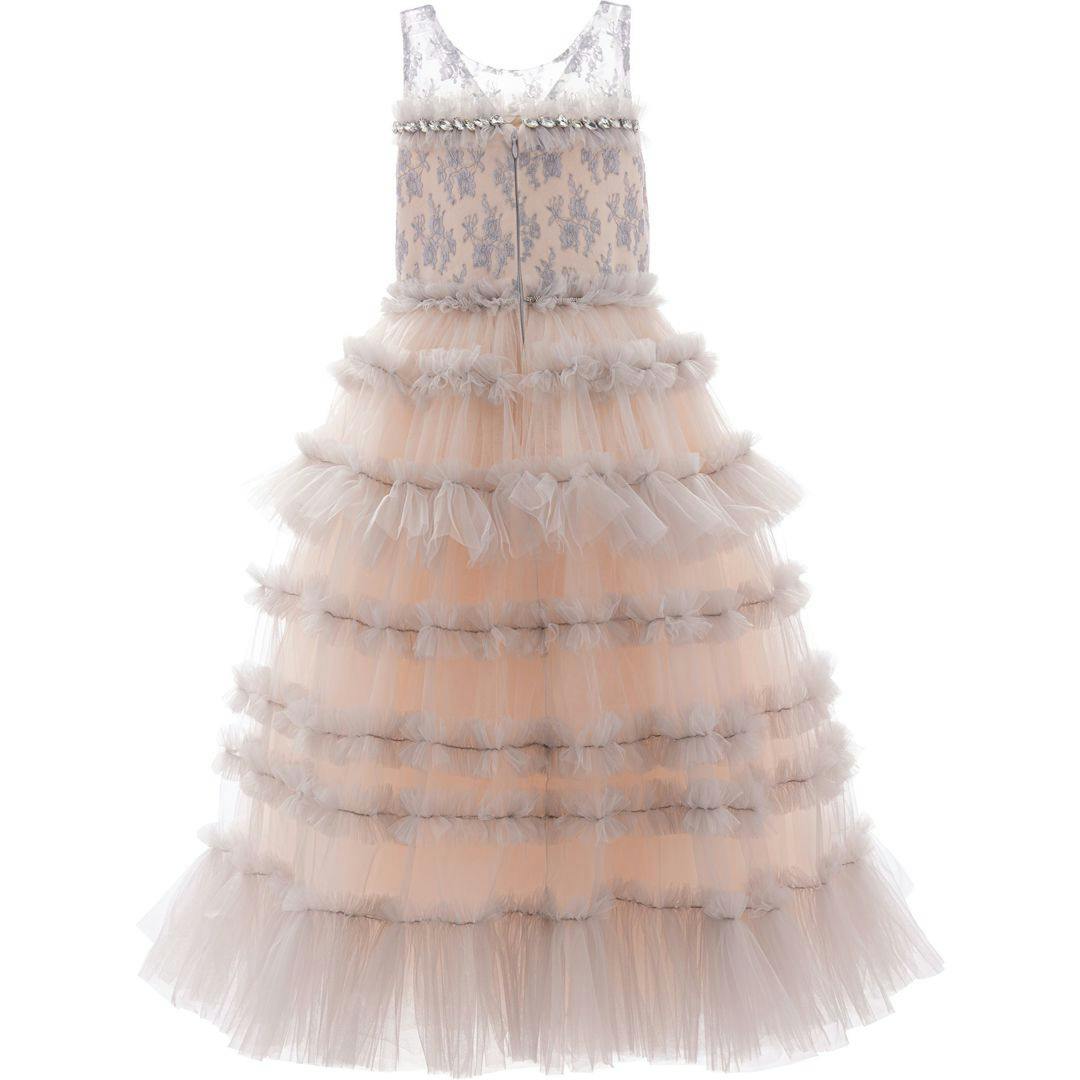 Pink Marianna Embroidered Dress