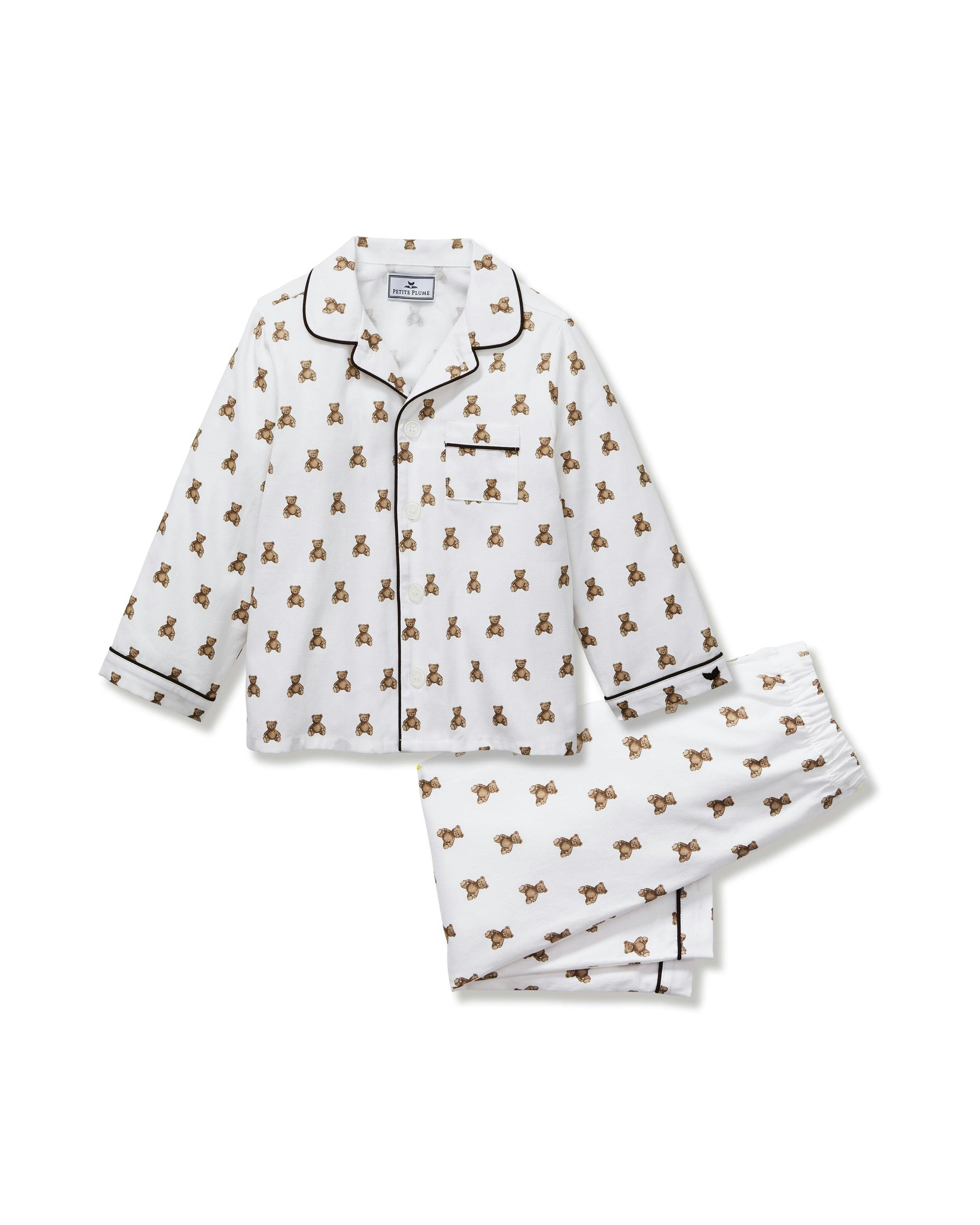 Kid's Twill Pajama Teddy Tales