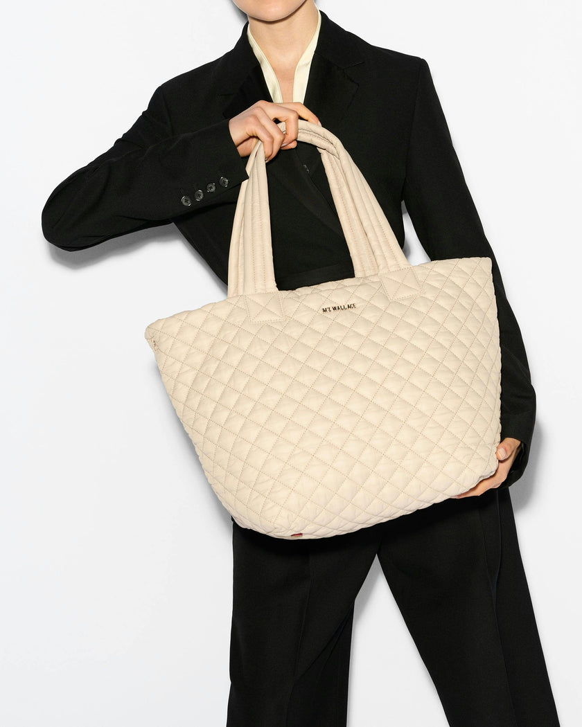 Sand Medium Metro Tote Deluxe