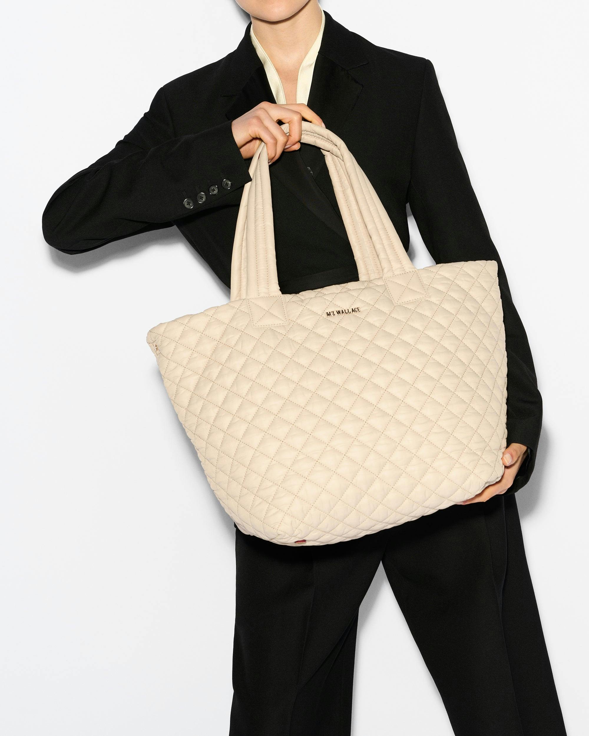 Buff Medium Metro Tote Deluxe