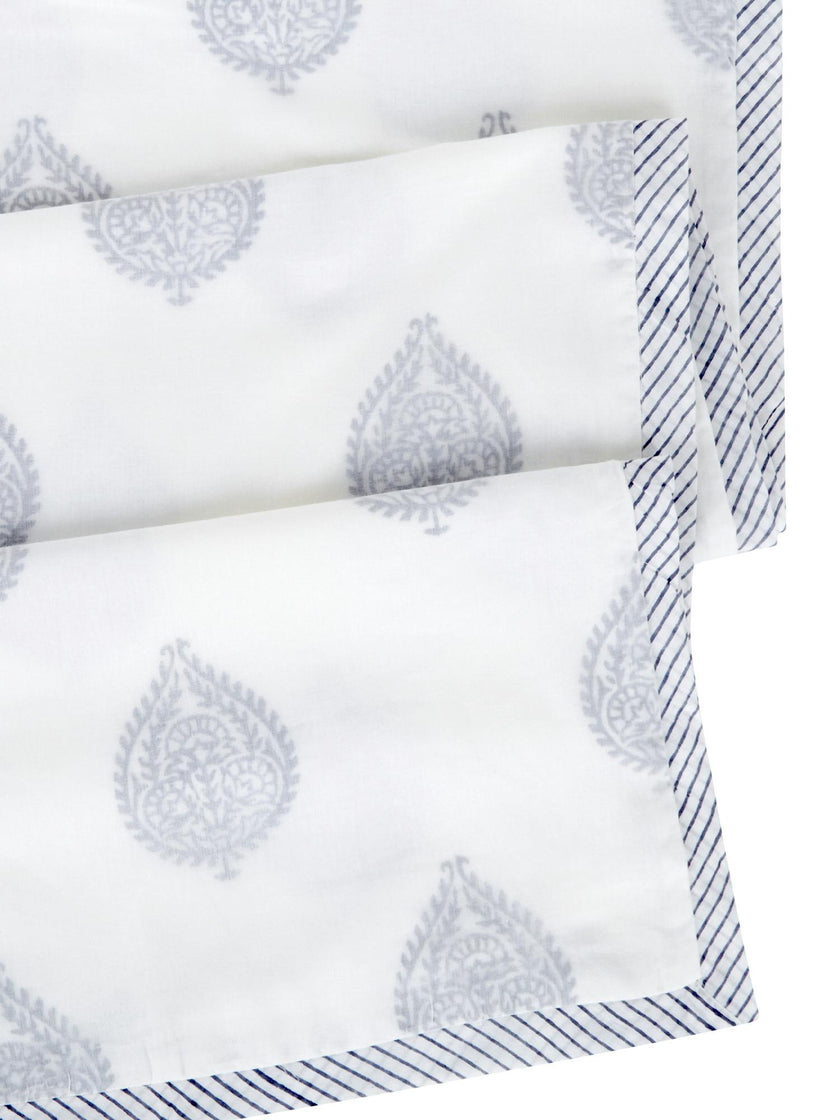 Luxe Natural Cotton Receiving Blanket