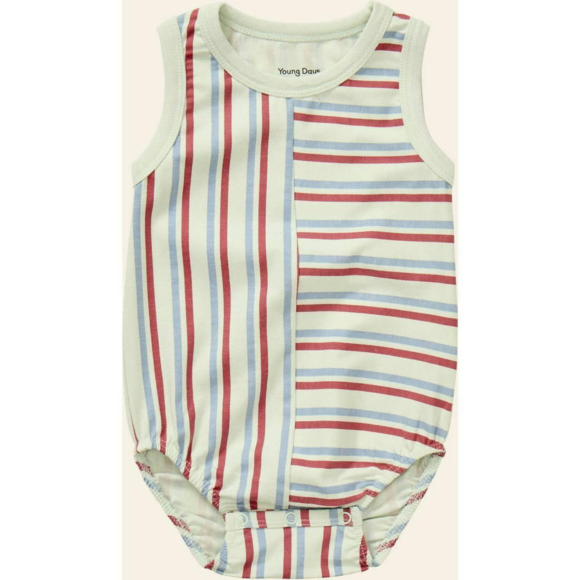 Stripe Mix Tank Onesie