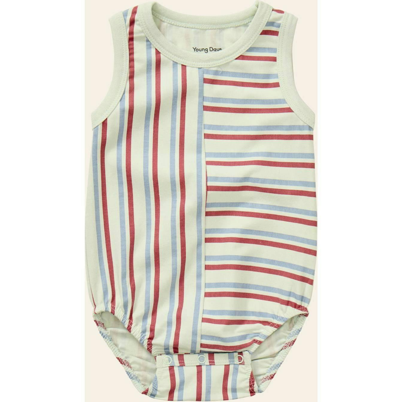 Stripe Mix Tank Onesie