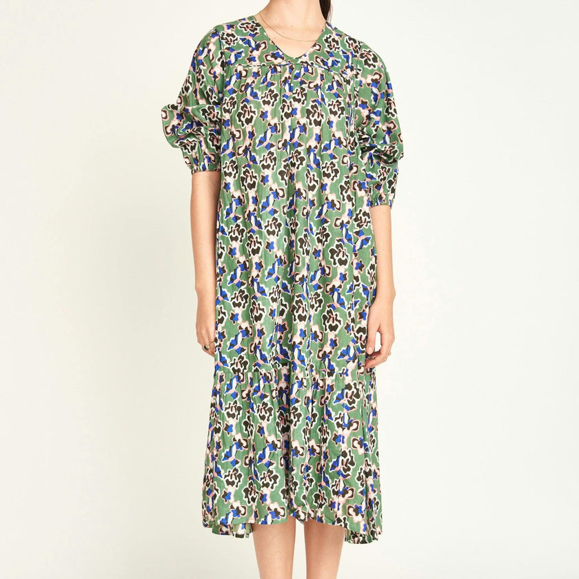 Belem Dress in Mint Orchid