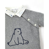 TARTINE ET CHOCOLAT Bear Buddy Baby Sweater