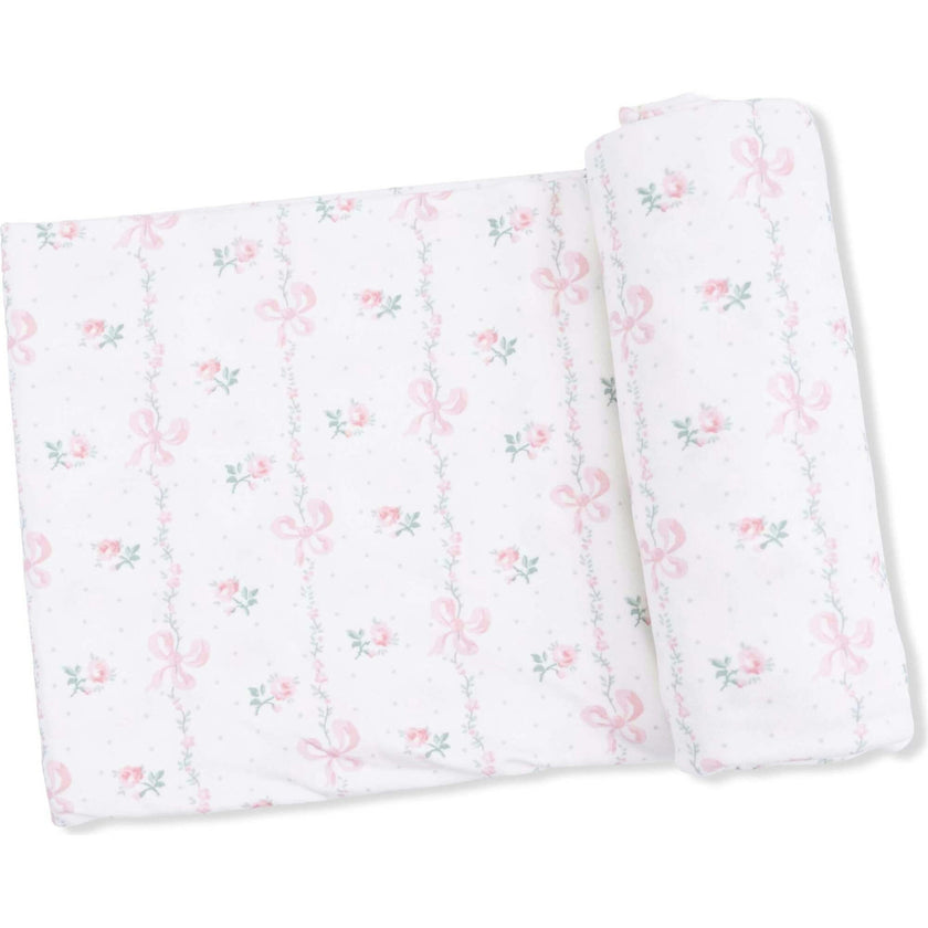 Dainty Buds and Bows - Take Me Home Set with Convertible Pant  & Swaddle Blanket Set
