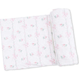 Dainty Buds and Bows - Take Me Home Set with Convertible Pant  & Swaddle Blanket Set