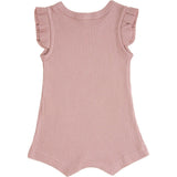 Rose Ruffle Modal Romper