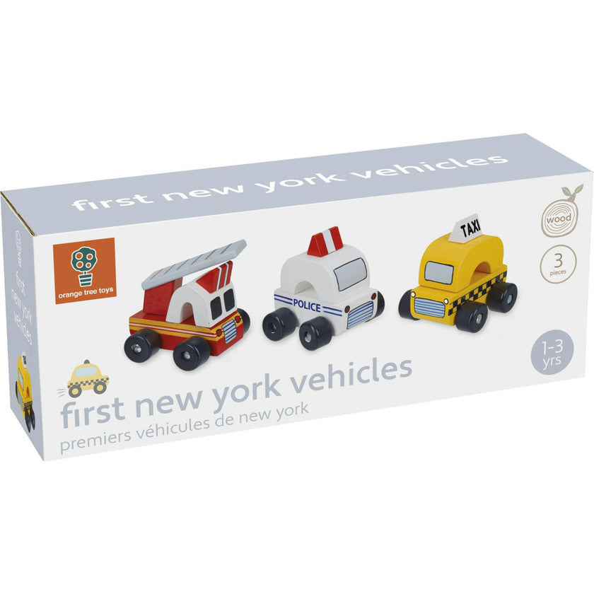 Orange Tree Toys: First Trucks - New York Vehicles