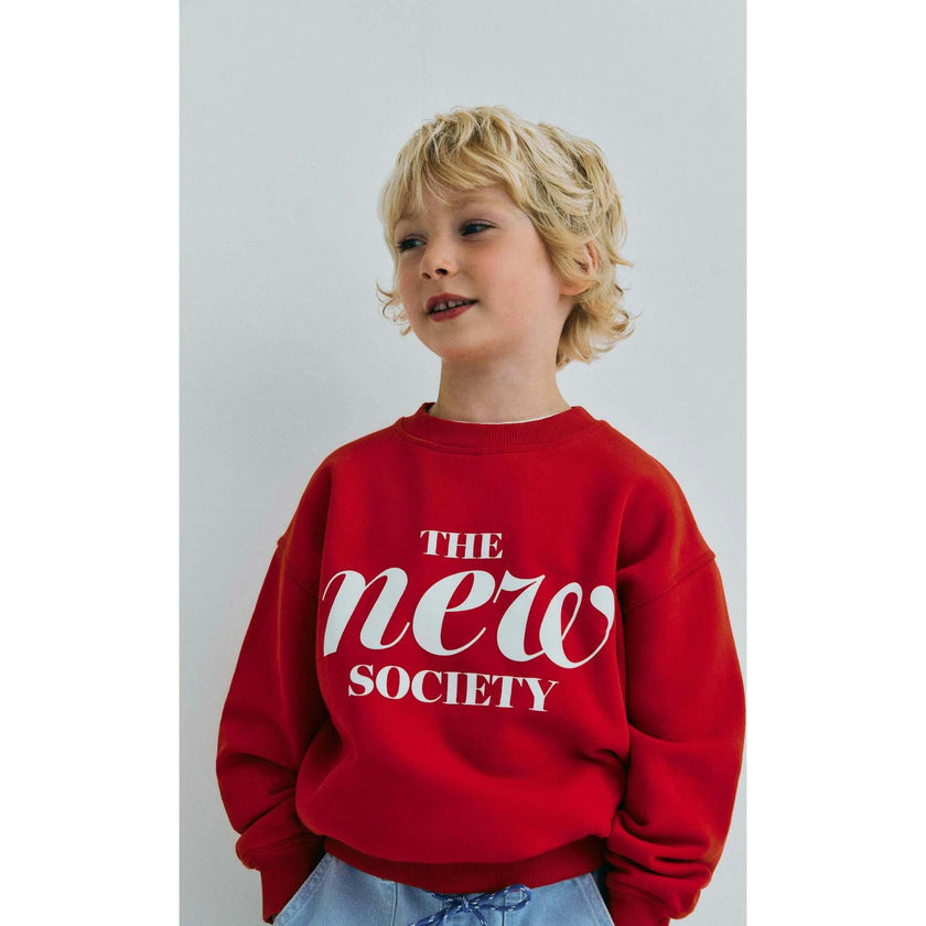 Maca Sweatshirt Tulip Red