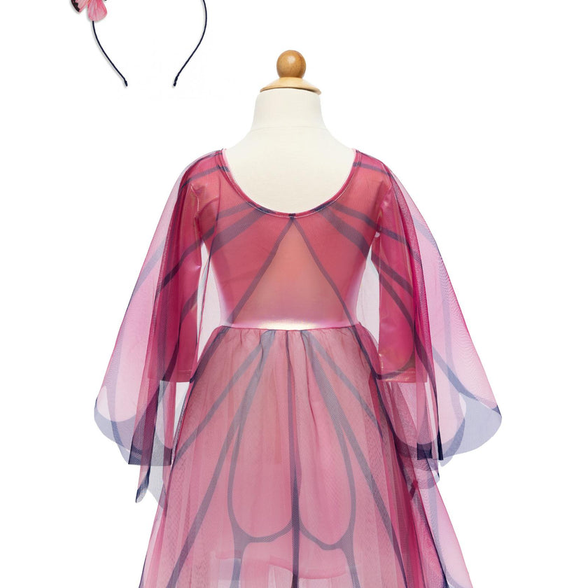 Butterfly Twirl Dress with Wings