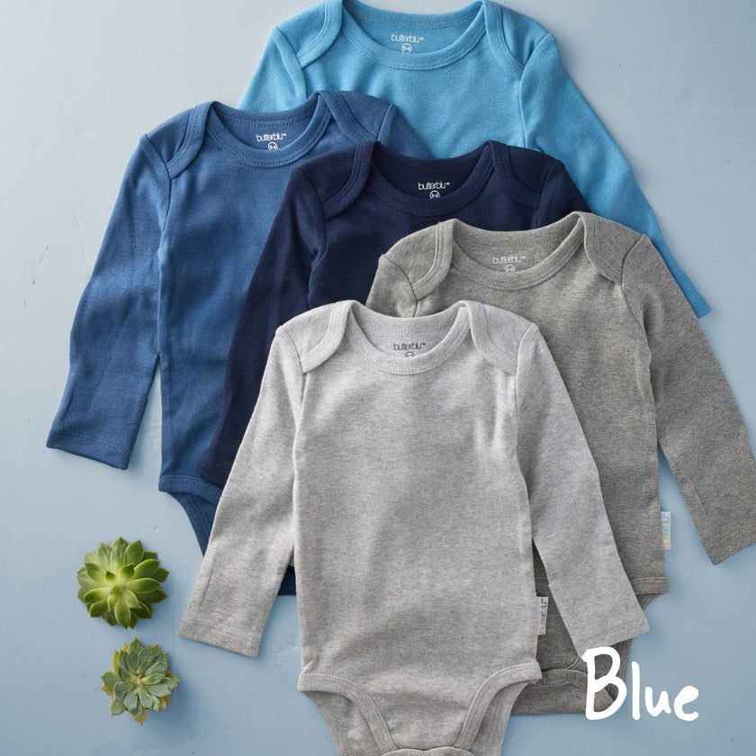 BLAKE 5-Pack Long Sleeve Bodysuits