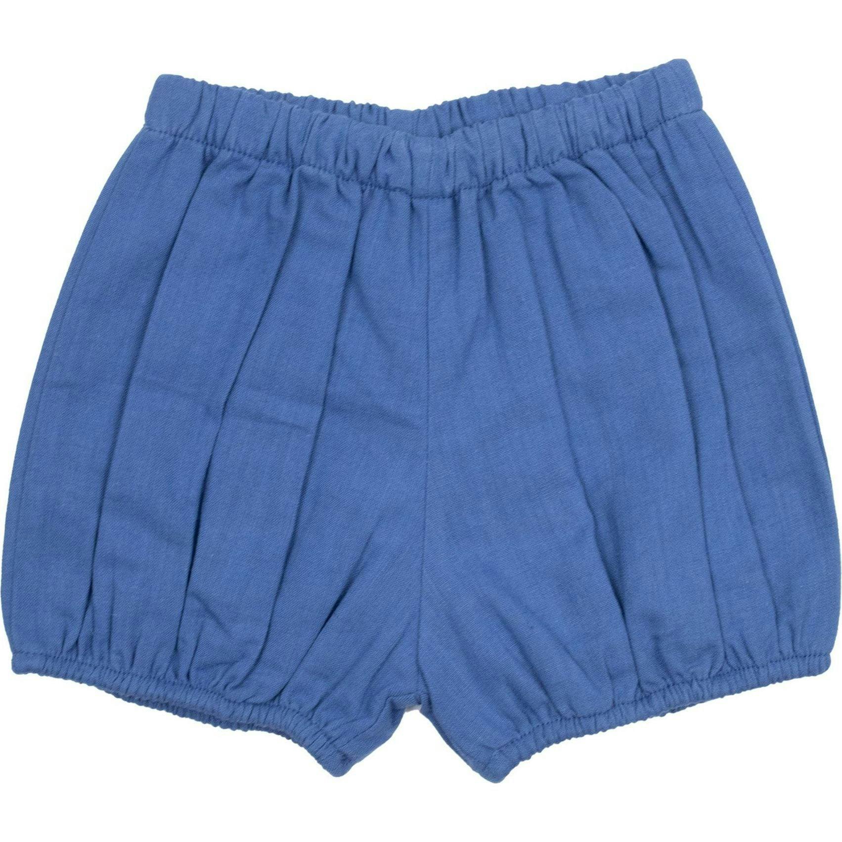Blue Linen Diaper Cover