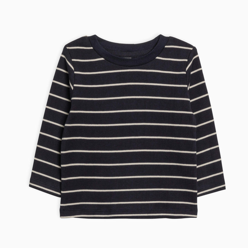 Turk Long Sleeve Crew Summit Stripe / Denim