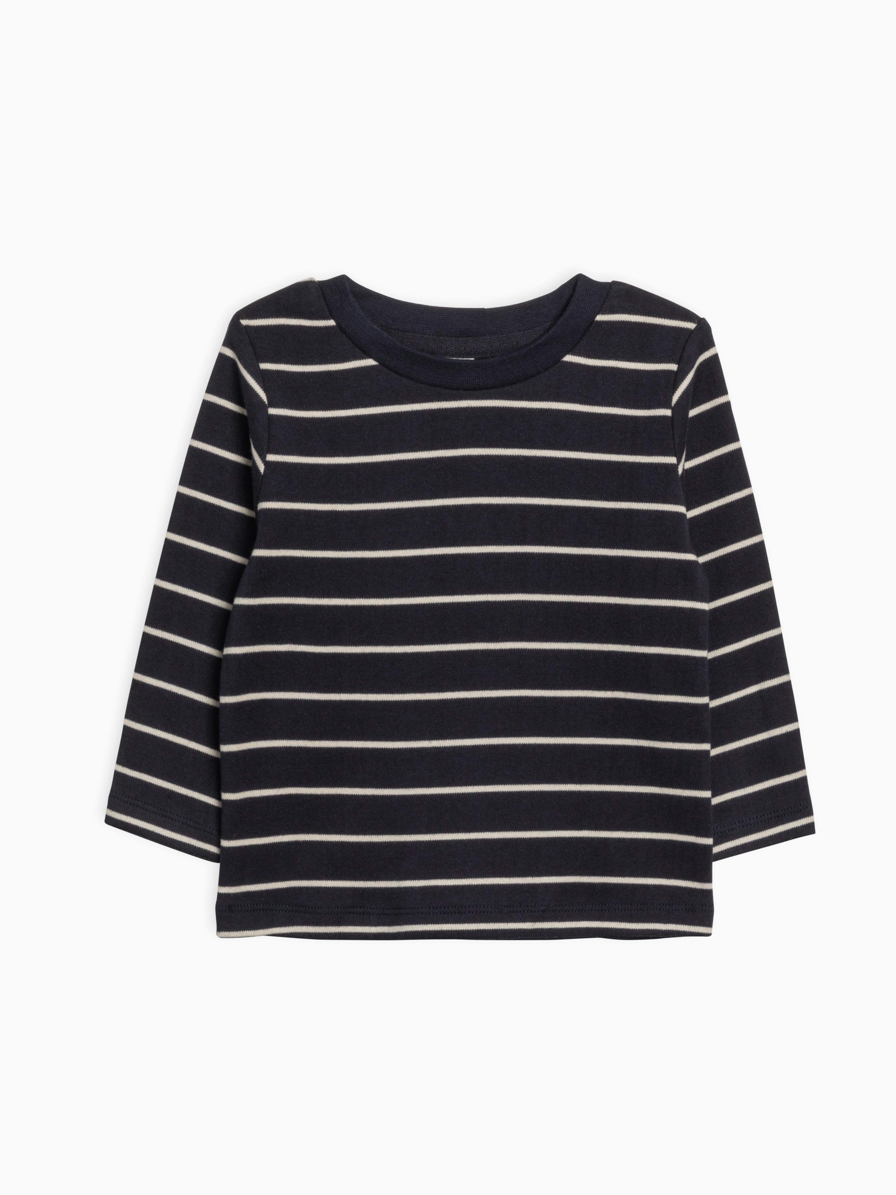 Turk Long Sleeve Crew Summit Stripe / Denim