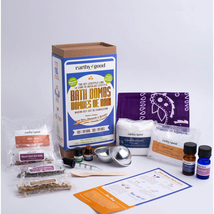 Bath Bomb Kit for Grown-Ups
