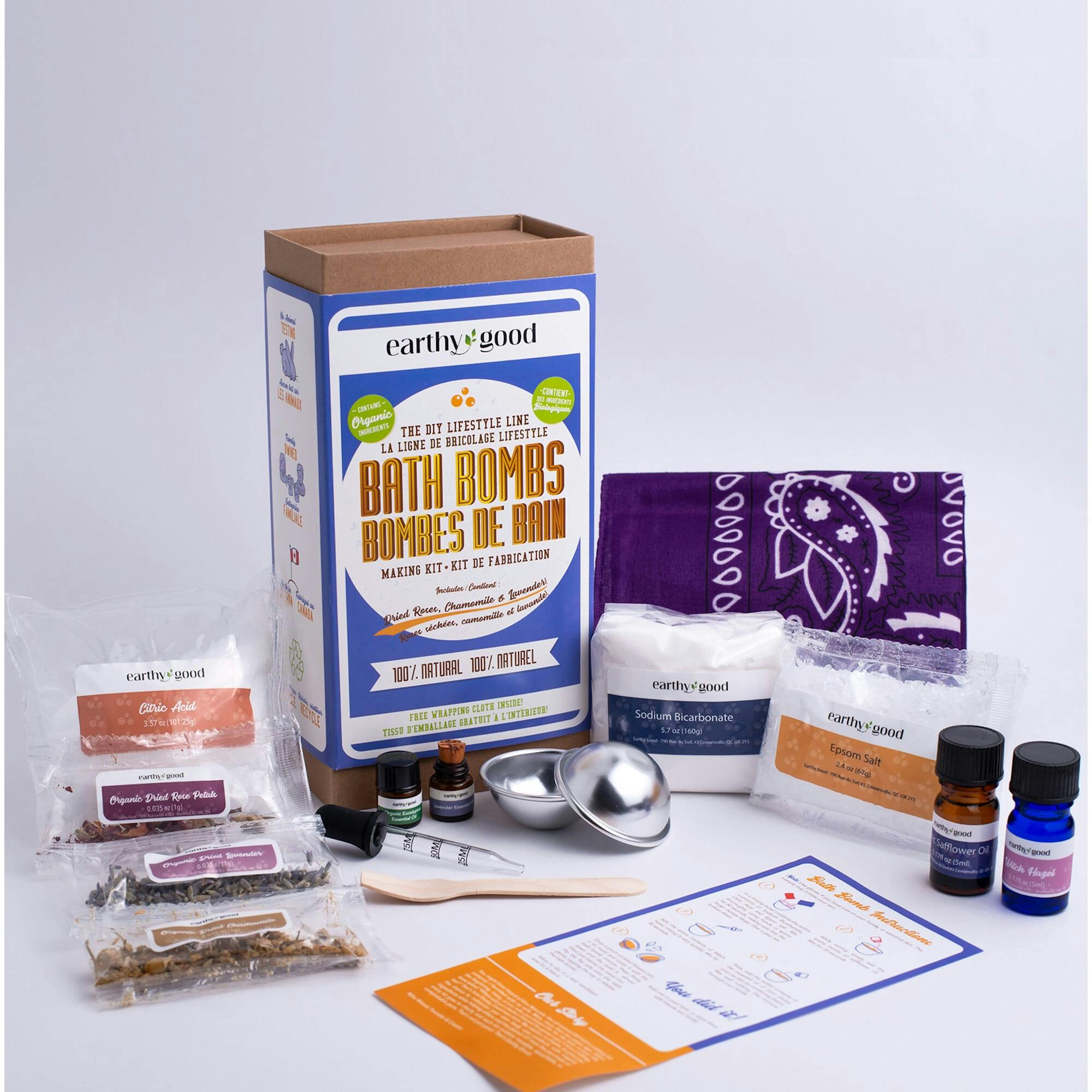Bath Bomb Kit for Grown-Ups