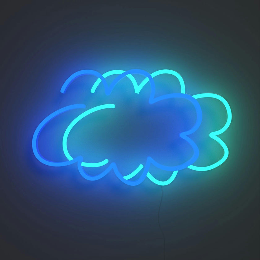 Cloud Twins - LED neon sign