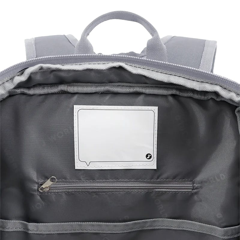 Junior Backpack with Lunch Box and 14oz Water Bottle For School in Black