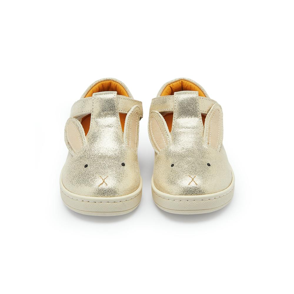 Esterre Shoes | Bunny | Silver Metallic Leather