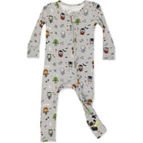 Little Monsters Bamboo Convertible Footie