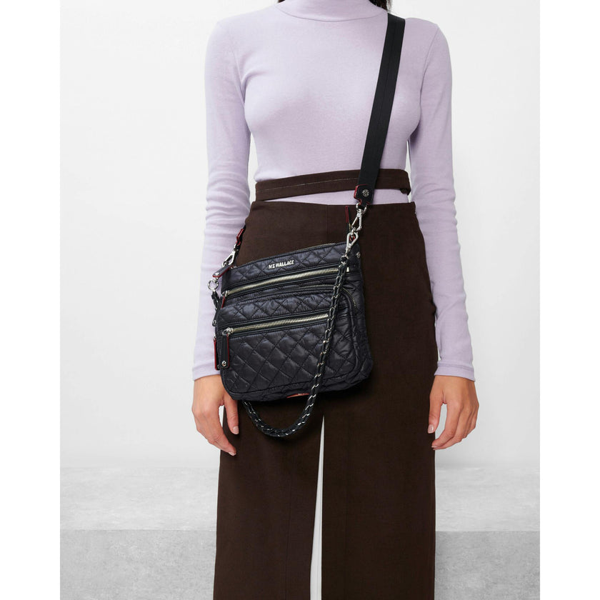 Black Downtown Crosby Crossbody