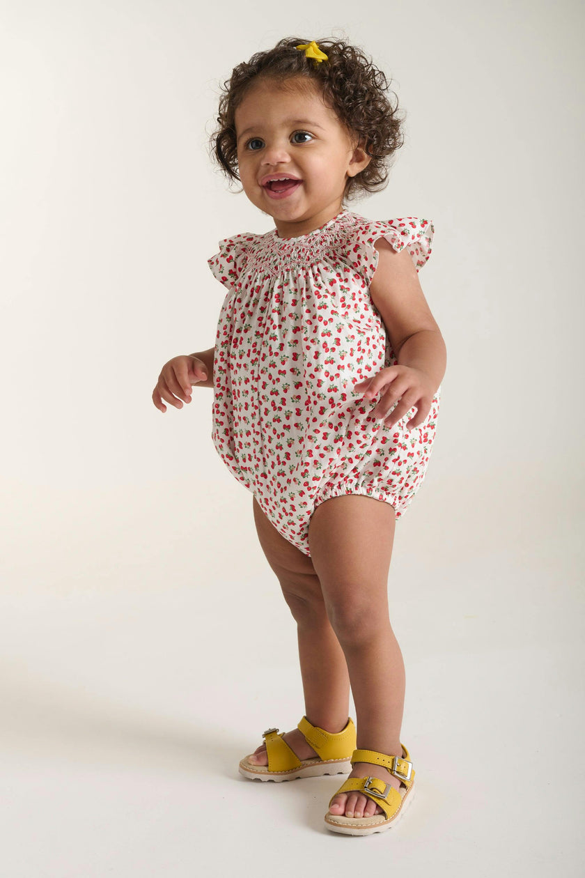 Hand-Smocked Baby Bubble - Estela