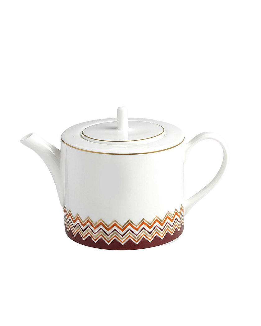 Tea Pot Or Coffee Pot Iconic  Multicolor Diam. 4.75"