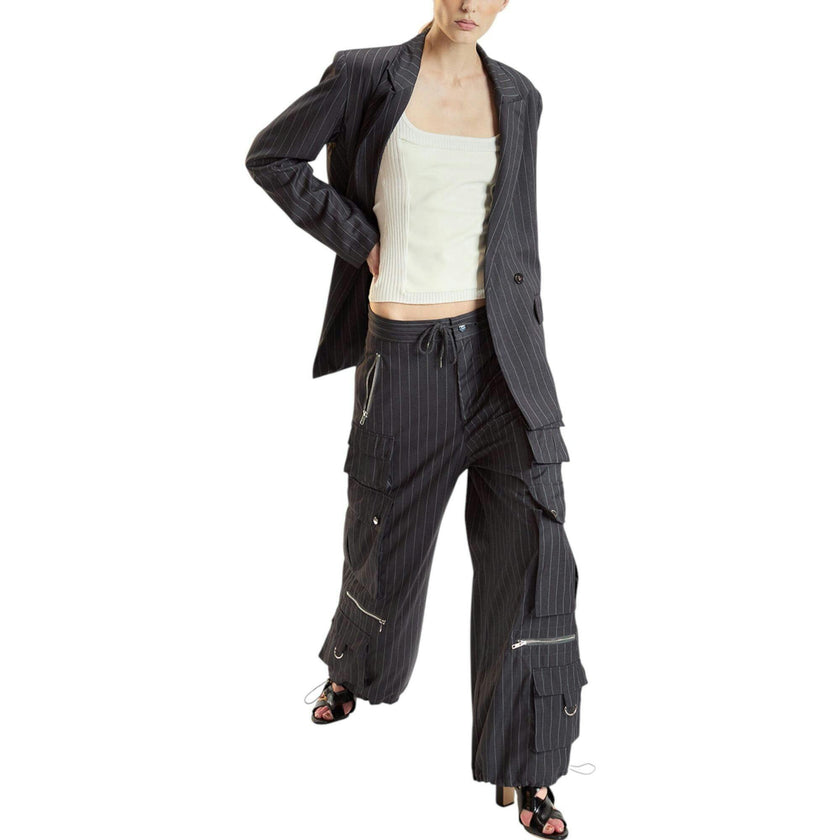 Pinstripe Blazer
