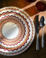 Table Forks ZIG ZAG Set of 6  Steel L 8"