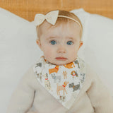 4 Pack Baby Bandana Bibs - Rufus